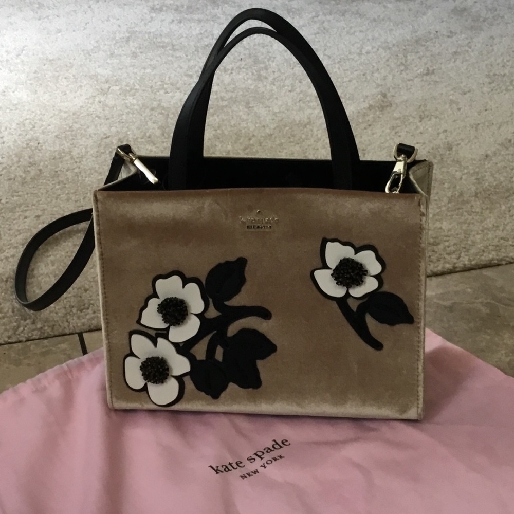 Kate Spade NY Cameron Street Carmel Embellished Bag